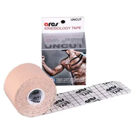 چسب کینزیولوژی ares uncut با ابعاد ۵ متر در ۵ سانتی‌متر