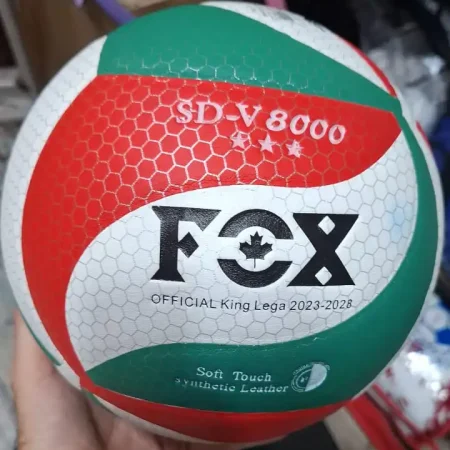 توپ والیبال فاکس مدل SD-V8000 سبز قرمز