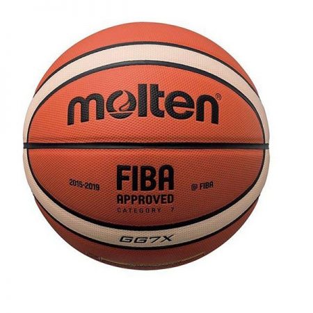 توپ بسکتبال مولتن مدل GG7Xبا آرم تاییدیه فدراسیون
