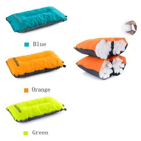 بالش بادی نیچرهایک NATUREHIKE SPONGE SUTOMATIC INFLATING PILLOW NH17A001-L