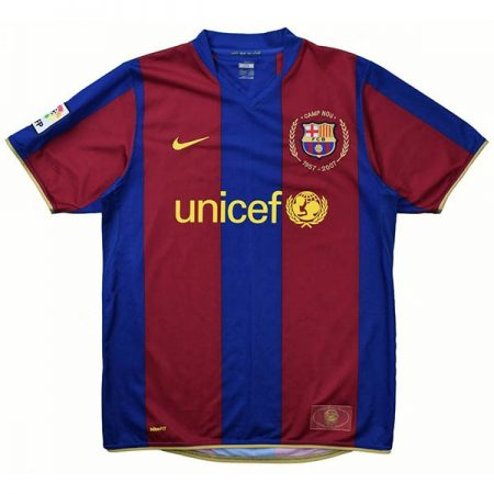لباس اول بارسلونا 2007