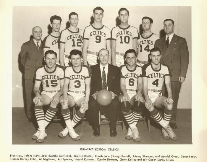 لباس بسکتبال NBA در سال 1947