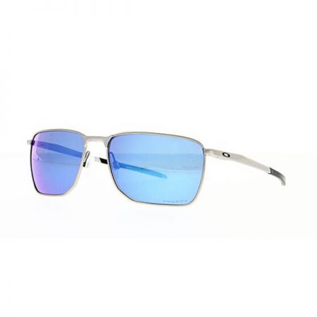 عینک آفتابی اوکلی مدل SATIN CHROME آبی