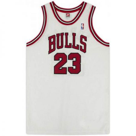 پیراهن و شورت بسکتبالی بچه گانه Chicago Bulls سفید