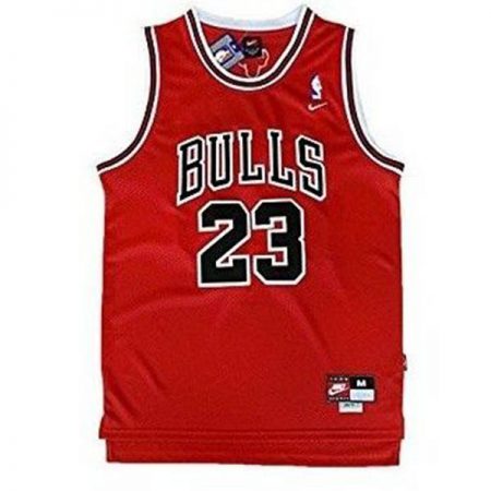 پیراهن و شورت بسکتبالی بچه گانه Chicago Bulls قرمز
