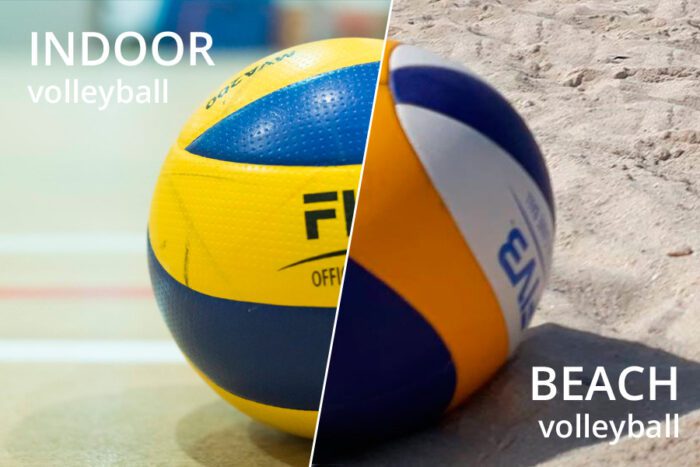 تفاوت بین توپ والیبال ساحلی و سالنی