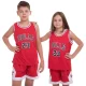 پیراهن و شورت بسکتبالی بچه گانه شیکاگو بولز قرمز