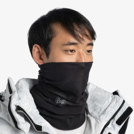 دستمال سر و گردن زمستانی باف مدل Solid Black