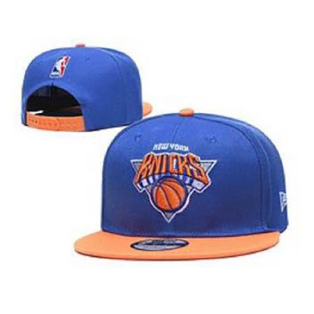 کلاه کپ بسکتبالی نیویورک نیکز آبی نارنجی
