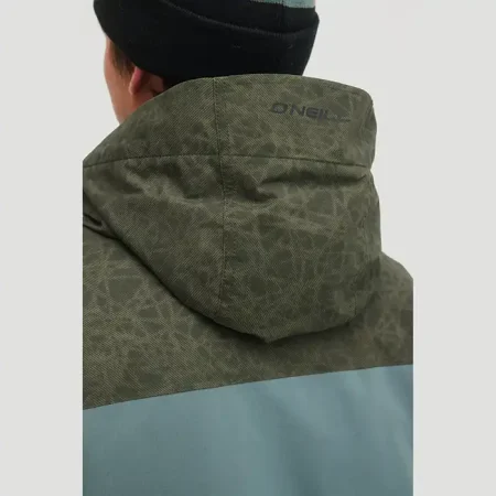 کاپشن اسکی مردانه O'NEILL UTILITY HYBRID BALSAM GREEN