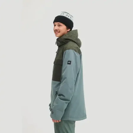 کاپشن اسکی مردانه O'NEILL UTILITY HYBRID BALSAM GREEN