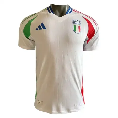 لباس دوم ایتالیا 2024 ورژن پلیری با لوگوی ژله ای و تایلندی