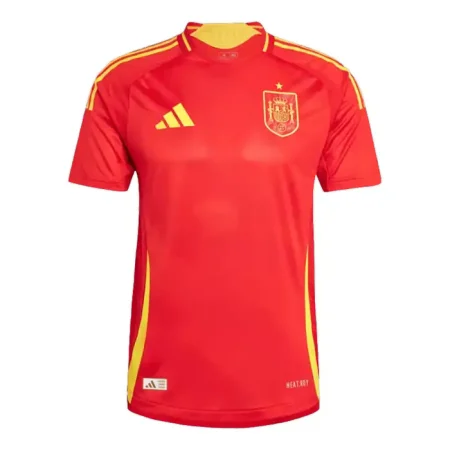 لباس اول اسپانیا 2024 ورژن پلیری با لوگوی ژله ای و تایلندی