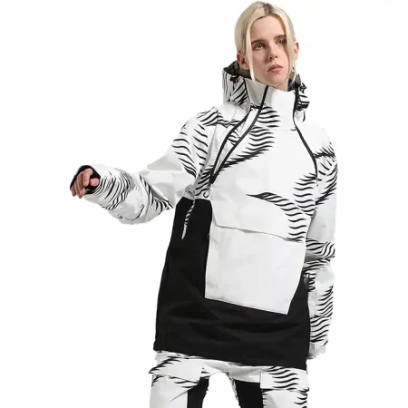 کاپشن اسکی زنانه GSOU SNOW GS2350 WHITE