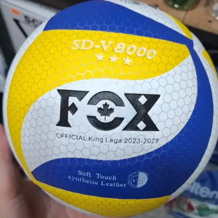 توپ والیبال فاکس مدل SD-V8000 آبی زرد