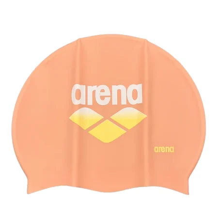کلاه شنا بزرگسال طرح جدید arena مدل cap600 گلبهی