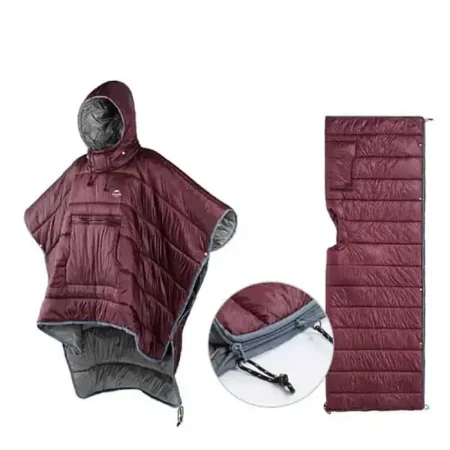 کیسه‌خواب پانچویی نیچرهایک مدل Ultra-Light Cloak Sleeping Bag