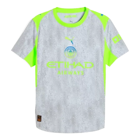 لباس سوم پلیری منچسترسیتی 2026 با لوگوی ژله ای و تایلندی