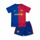 کیت بچه‌گانه کلاسیک بارسلونا 2009 ست پیراهن و شورت با لوگوی دوختی و تایلندی