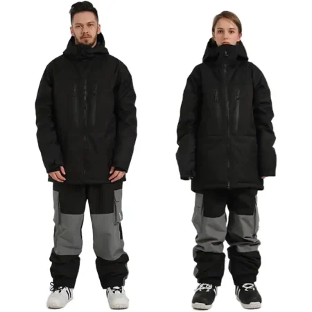 کاپشن اسکی GSOU SNOW GS2176 BLACK