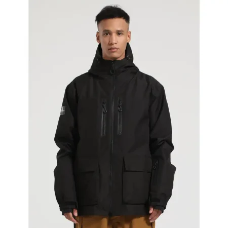 کاپشن اسکی مردانه GSOU SNOW GS2267 BLACK