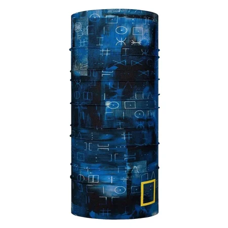 دستمال سر و گردن باف مدل UNREL BLUE