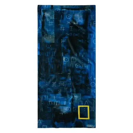 دستمال سر و گردن باف مدل  UNREL BLUE