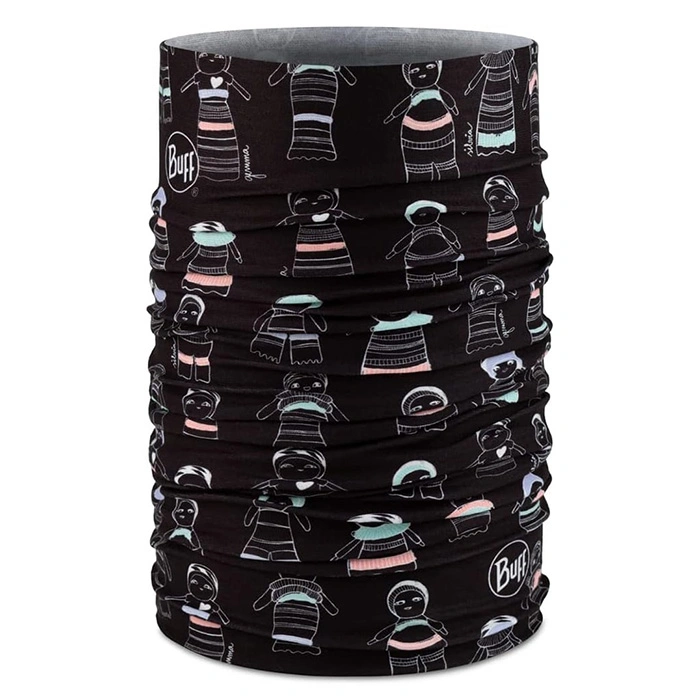 دستمال سر و گردن باف مدل CAMWA BLACK