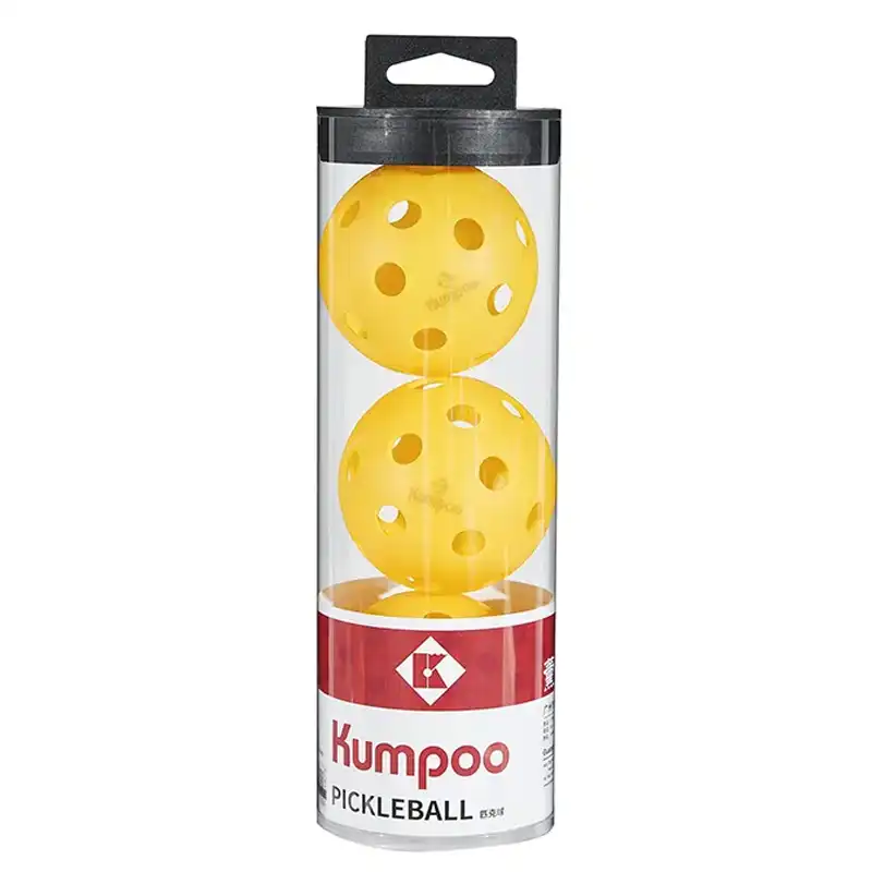 توپ پیکل بال کمپو مدل KPQ-L26 بسته ۳ عددی (تیوبی) زرد