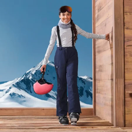 شلوار اسکی و برف‌بازی بچه گانه کریویت (آلمان) گرم و ضد آب رنگ سرمه ای