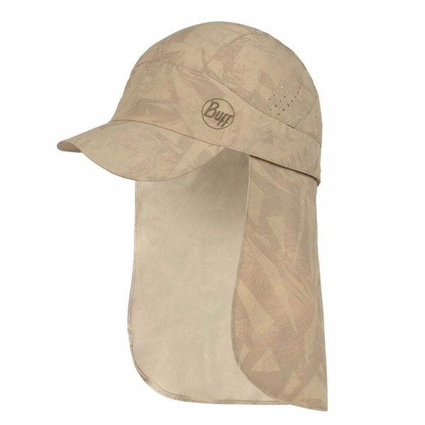 کلاه آفتابگیر کوهنوردی باف مدل BUFF PACK SAHARA CAP خاکی