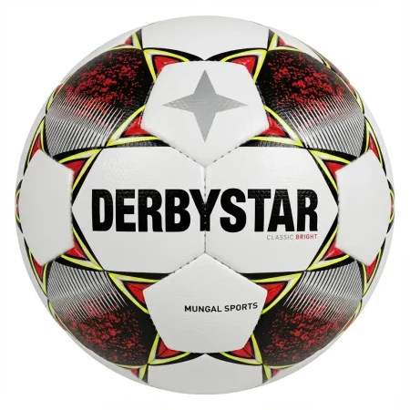 توپ فوتبال دربی استار (Derbystar) مدل Classic Bright دوختی پاکستانی (طرح ستاره‌ای)