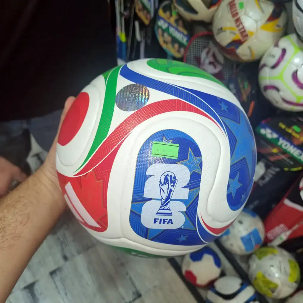 توپ فوتبال جام جهانی 2026 فیفا سایز 5 مدل پرسی Replica World Cup 2026