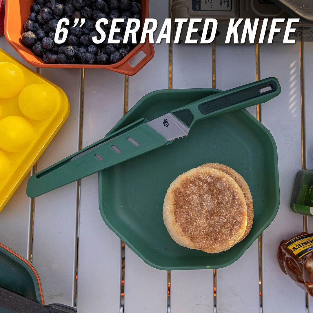 ست چاقوی آشپزی ۳ پارچه کمپینگ گربر مدل Gerber ComplEAT Knife Set
