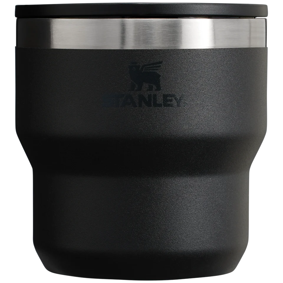 ماگ استیل استنلی The Stay-Hot Stacking Cup ظرفیت ۱۰ اونس رنگ مشکی