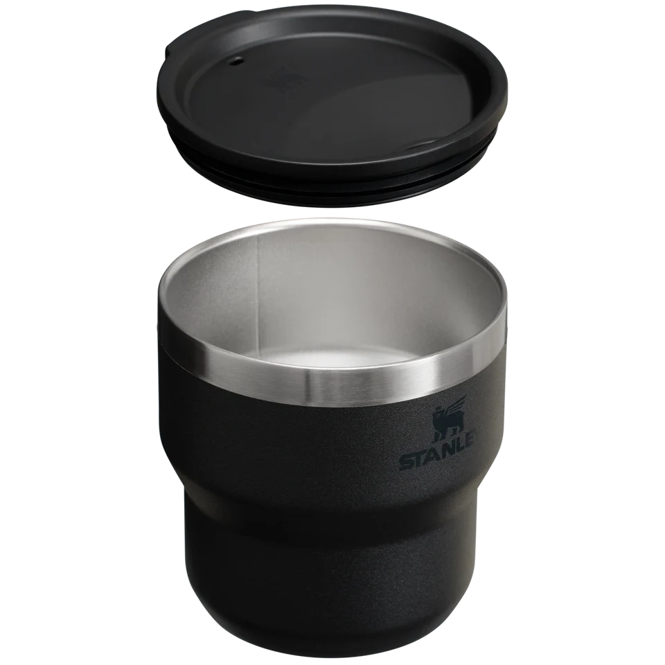 ماگ استیل استنلی The Stay-Hot Stacking Cup ظرفیت ۱۰ اونس رنگ مشکی