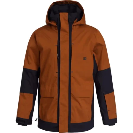 کاپشن اسکی و اسنوبرد مردانه دیسی (DC) مدل Command Jacket رنگ قهوهای دارچینی (Cathay Spice)
