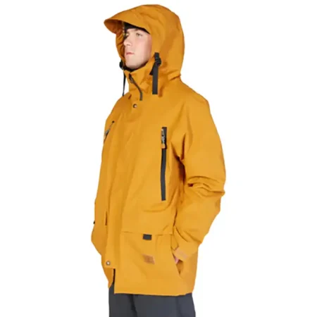 کاپشن اسنوبرد مردانه دی سی (DC) مدل مدل Stealth Parka رنگ خردلی