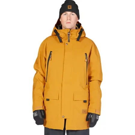 کاپشن اسنوبرد مردانه دی سی (DC) مدل مدل Stealth Parka رنگ خردلی