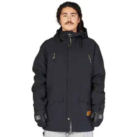 کاپشن اسنوبرد مردانه دی سی مدل Stealth Parka مشکی