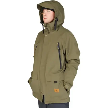کاپشن اسنوبرد مردانه دی سی (DC) مدل مدل Stealth Parka رنگ سبز