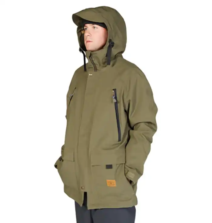 کاپشن اسنوبرد مردانه دی سی (DC) مدل مدل Stealth Parka رنگ سبز