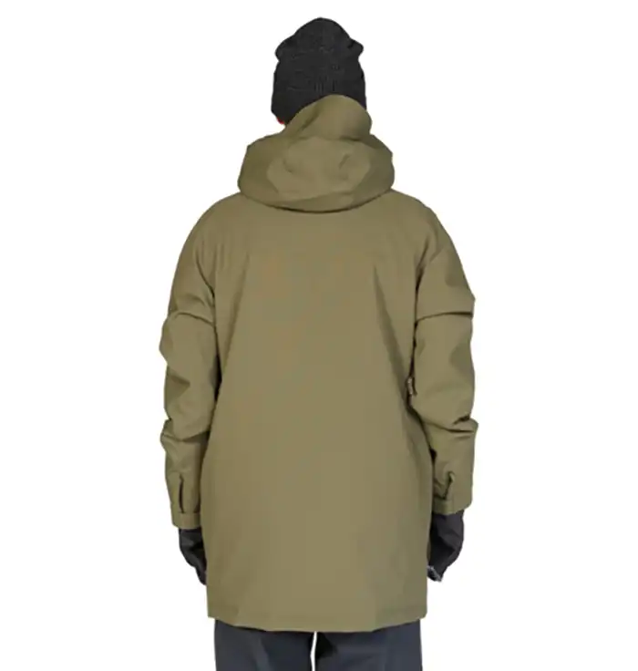 کاپشن اسنوبرد مردانه دی سی (DC) مدل مدل Stealth Parka رنگ سبز