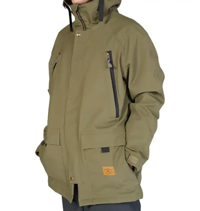 کاپشن اسنوبرد مردانه دی سی (DC) مدل مدل Stealth Parka رنگ سبز