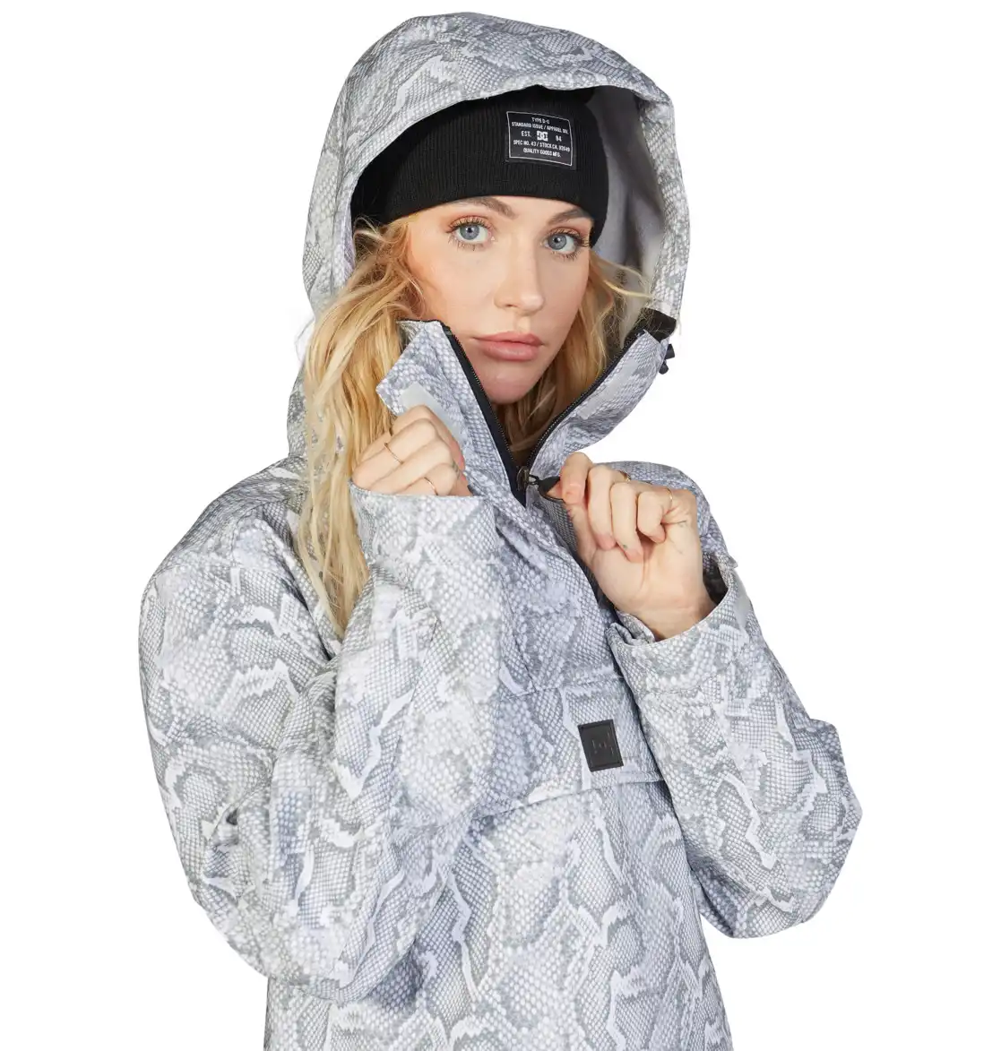 کاپشن اسنوبرد زنانه دیسی (DC) مدل Prism Softshell Anorak طرح پوست ماری